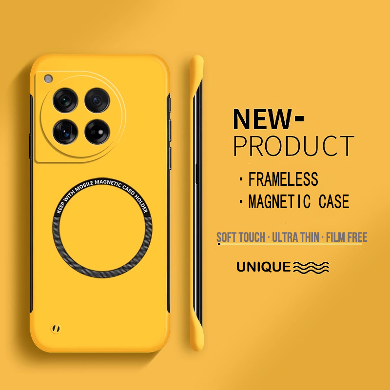 Ultra Thin Frameless Phone Cover - Ultra fino fosco sem moldura caso