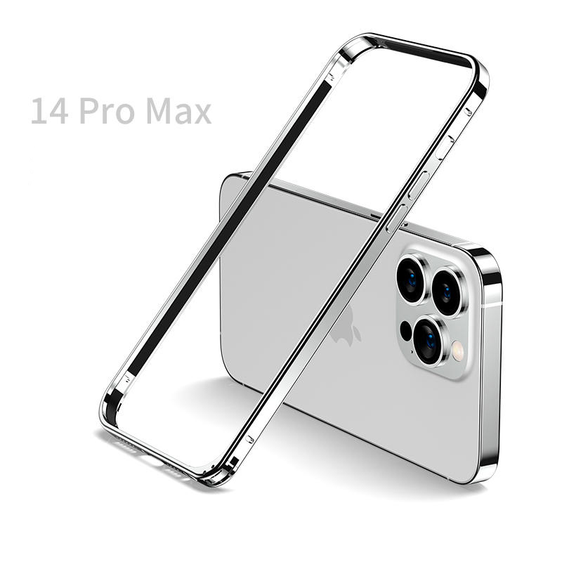 Metal Bumper Aluminum Frame Case - Capa Dura de Alumínio Ultra Fina