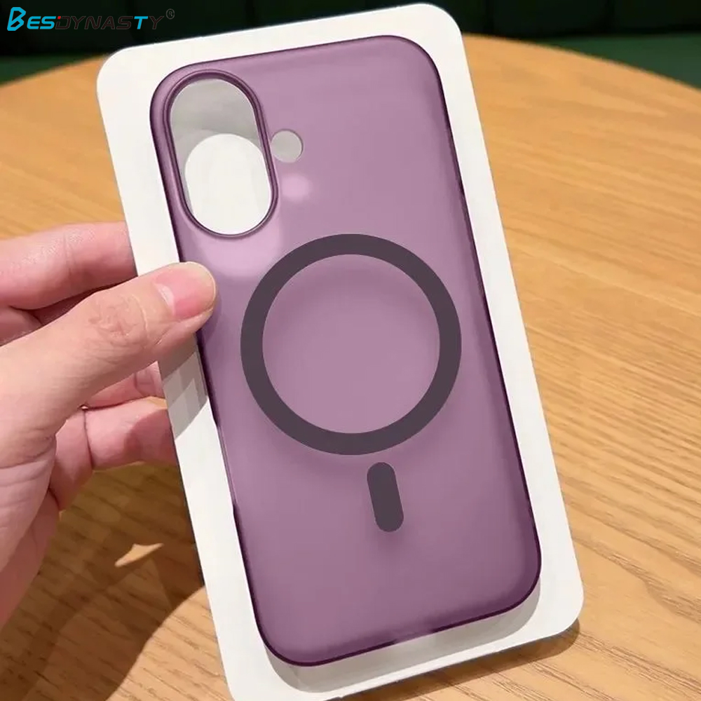 Matte Hard Pc Back Case - Ultra-fino duro fosco caso magnético para