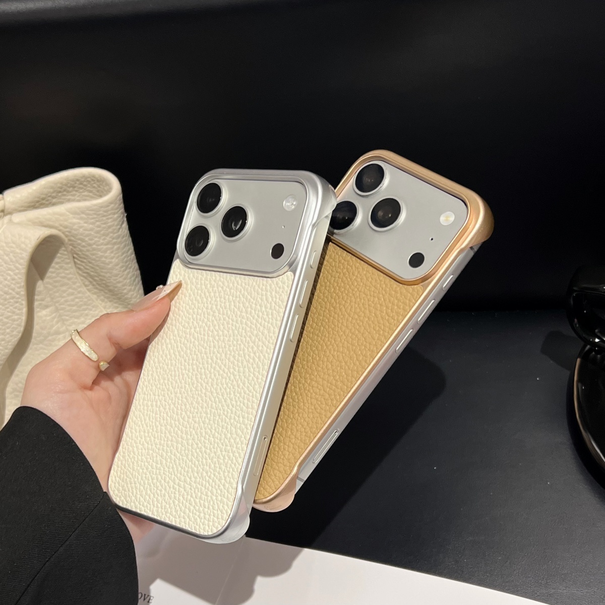 Ultra Thin Frameless Phone Cover - Capa Ultrafina Sem Borda com Textura