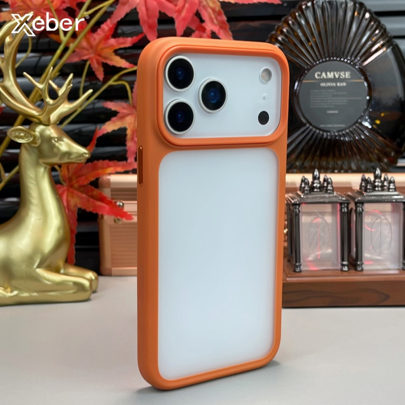 Clear Shockproof Bumper Case - Luxo transparente tpu fosco caso para