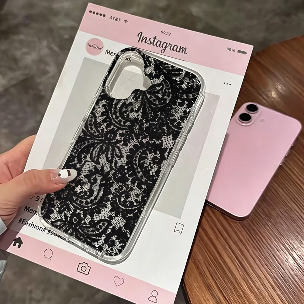 Clear Shockproof Bumper Case - Capa de Silicone Transparente INS com