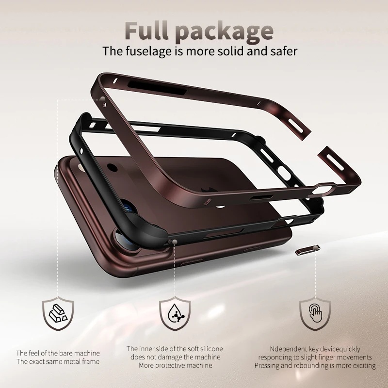 Capa de metal de alumínio com  - Metal Bumper Aluminum Frame Case avaliação e preço