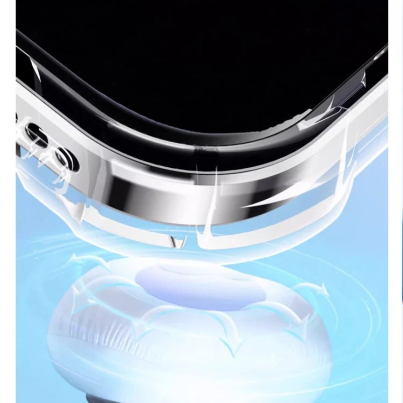 Capa com suporte magnético par - Clear Shockproof Bumper Case avaliação e preço