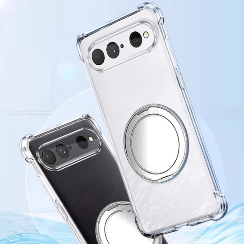 Capa com suporte magnético par - Clear Shockproof Bumper Case avaliação e preço