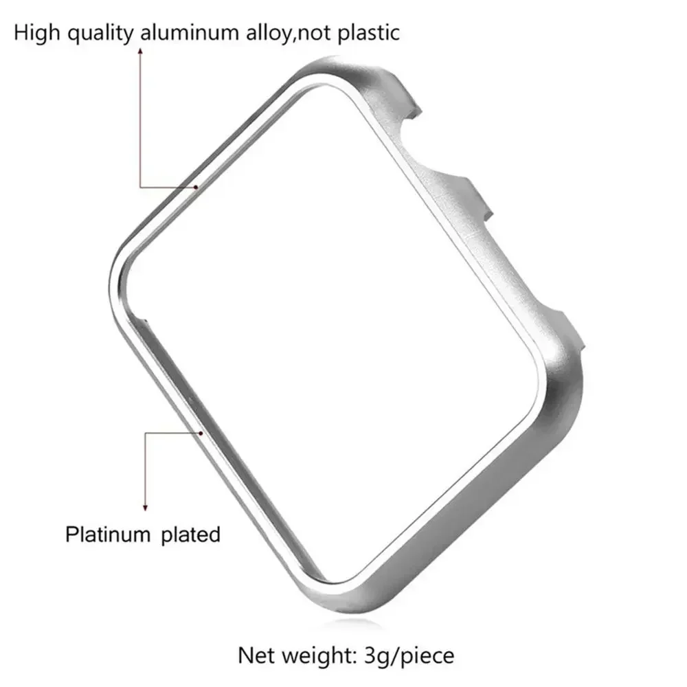 Capa de metal para Apple Watch - Metal Bumper Aluminum Frame Case avaliação e preço
