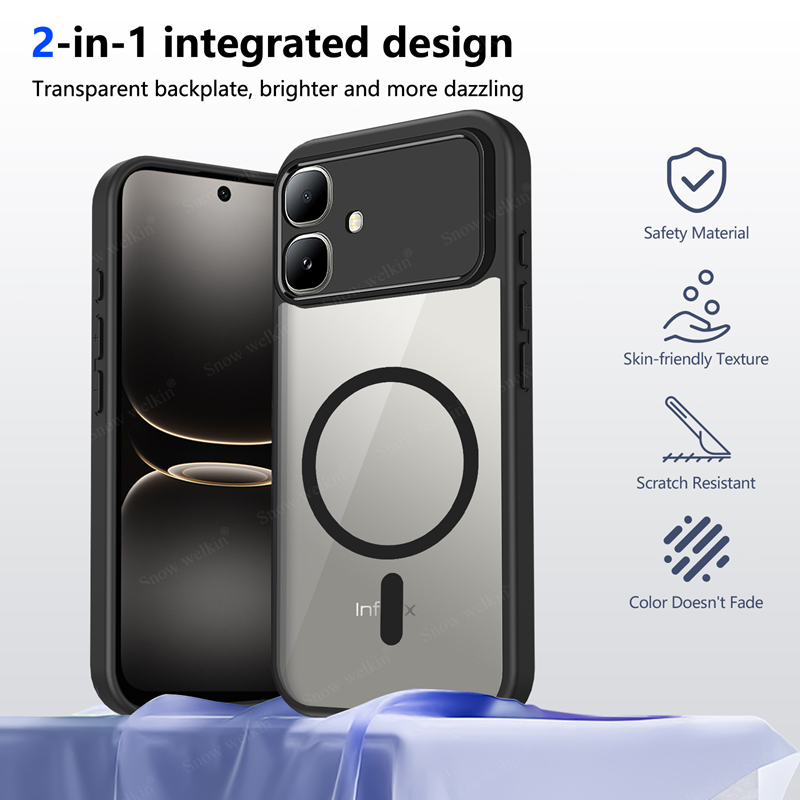 Capa Magnética Transparente de - Clear Shockproof Bumper Case avaliação e preço