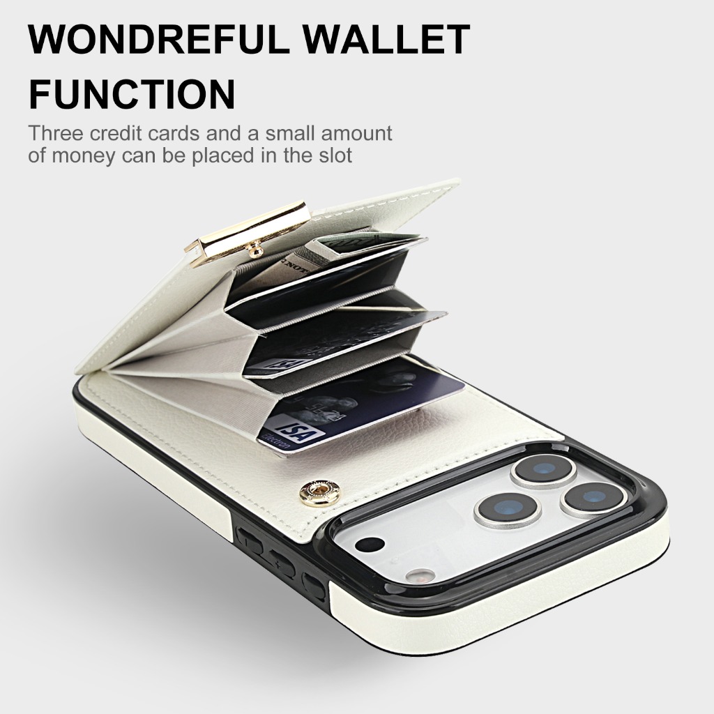 Capa Carteira Organizadora de  - Leather Wallet Card Holder Phone Cover avaliação e preço