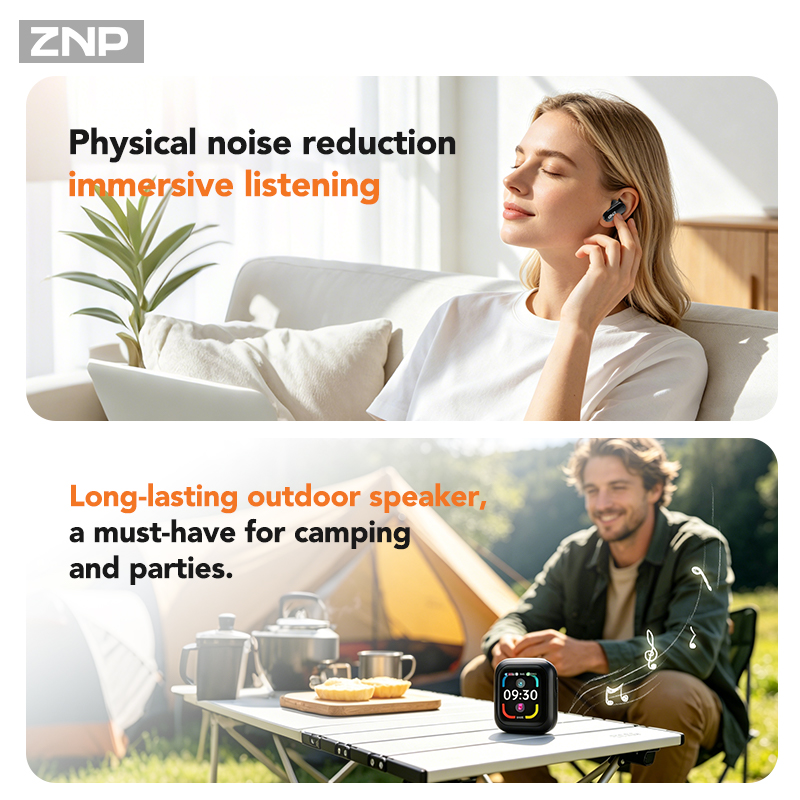 Fones de Ouvido Sem Fio ZNP N0 - Earphones avaliação e preço