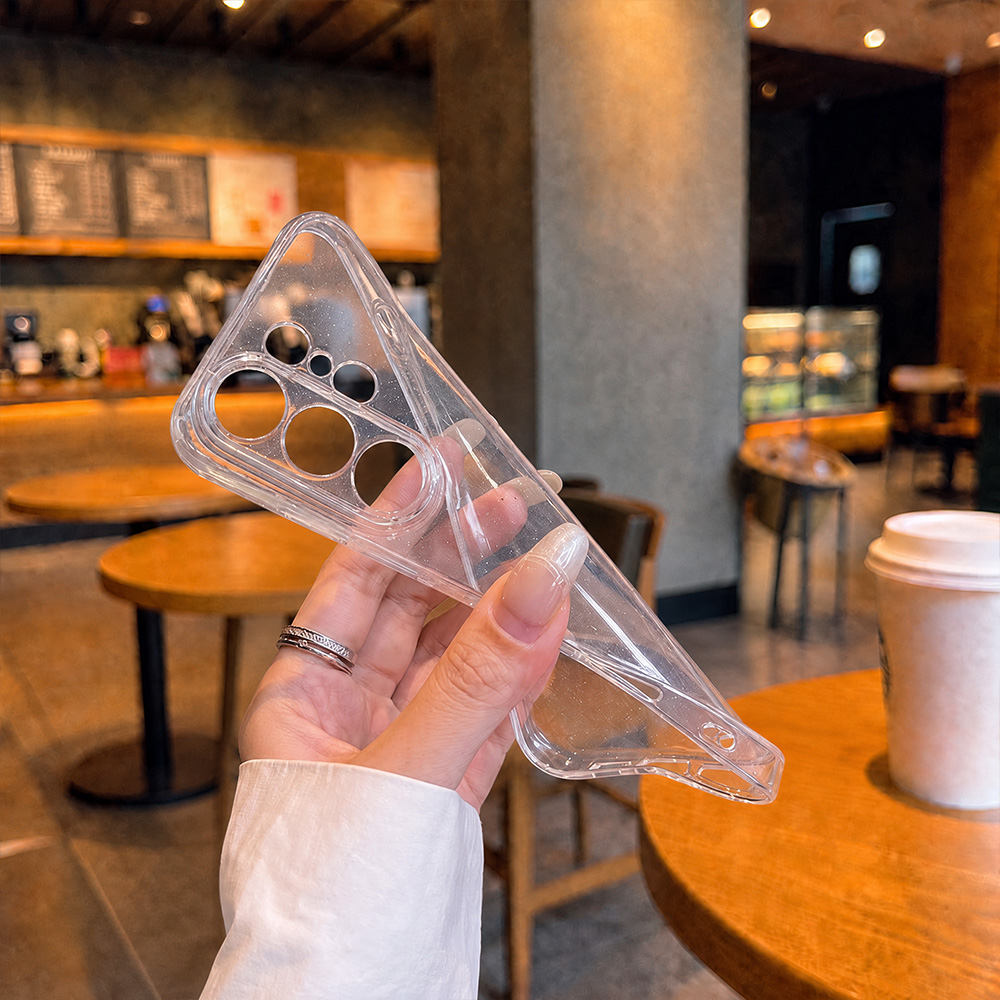 Capa de Telefone Transparente  - Clear Shockproof Bumper Case avaliação e preço