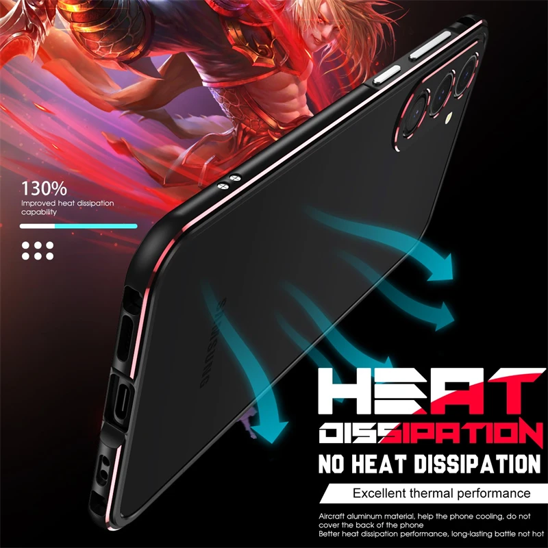 Capa de Alumínio e Estrutura d - Metal Bumper Aluminum Frame Case avaliação e preço