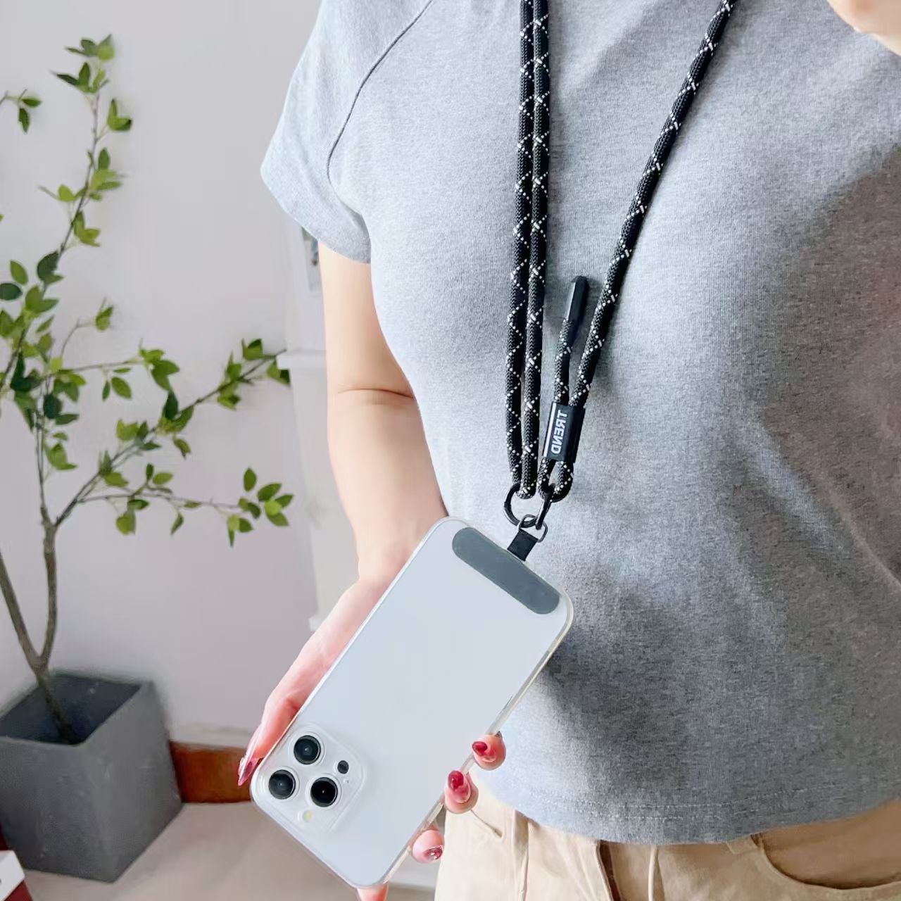 Cordão ajustável anti-perda pa - Crossbody Lanyard Neck Strap Case avaliação e preço
